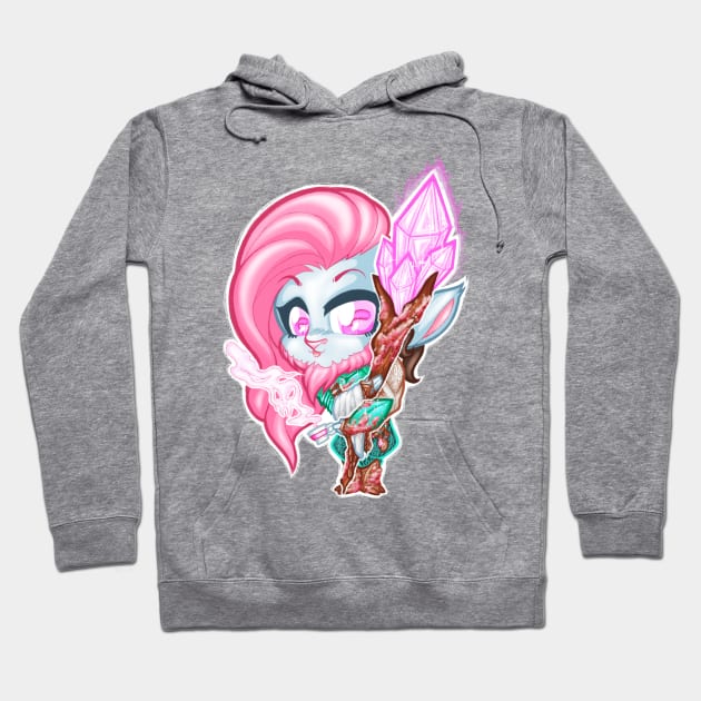 Caduceus Hoodie by pbarbalios